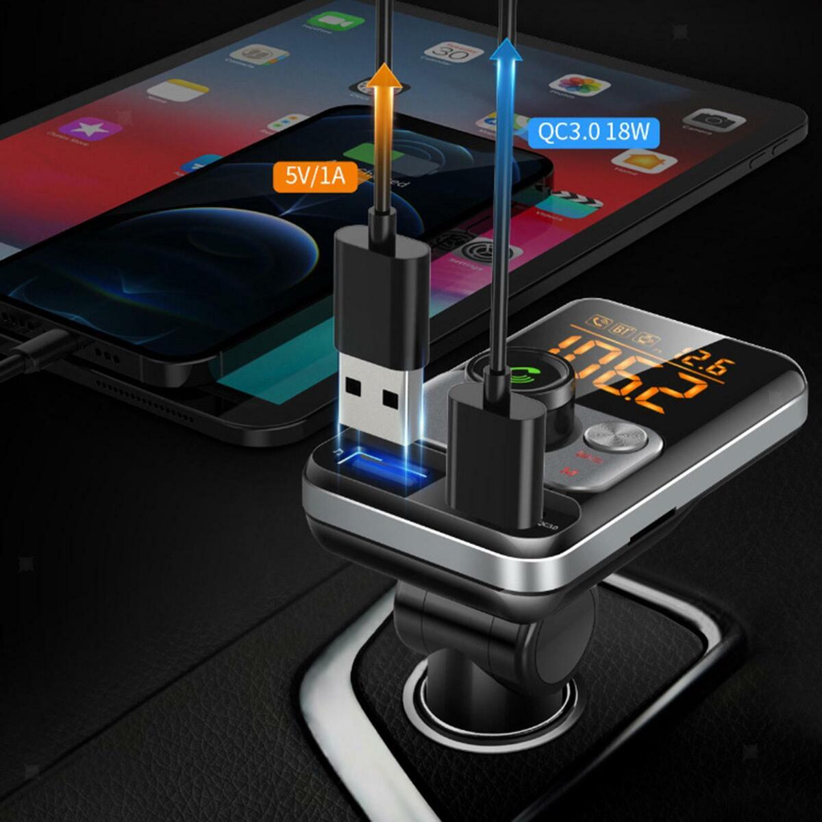 FM Transmitter LED Display for  Car Stereo Projector