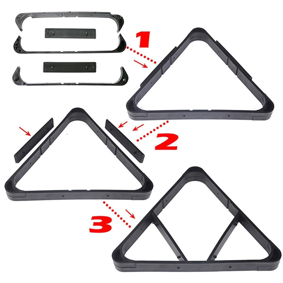 Billiard Triangle Ball Rack Holder for 2-1/ 4inch Balls Pool Rack Pool Table