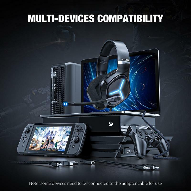 Wired Over Ear Headphones 3.5mm Audio Computer Recording Phone Laptop