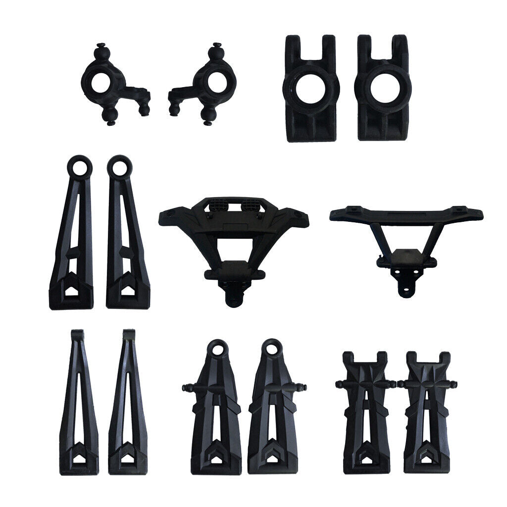 Bumper Upper Arm Steering cup kit DIY Upgrade  for Xinlehong 9125