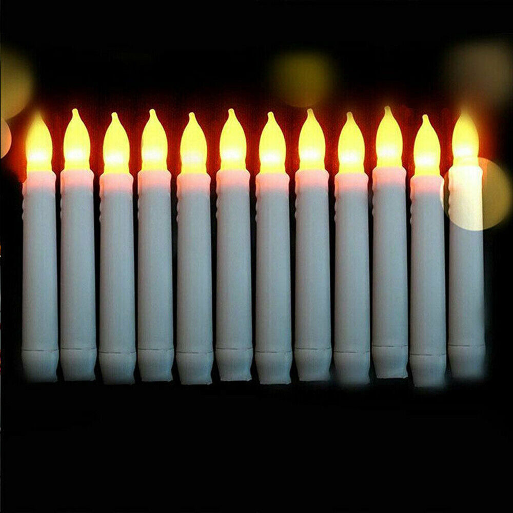 Home Wedding Battery Operated Flameless LED Lights Candle Lamp Candle Light