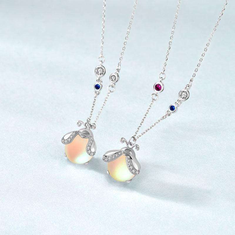 Firefly Necklace Female Ins Does Not Fade Couple Clavicle Chain Pendant Gift