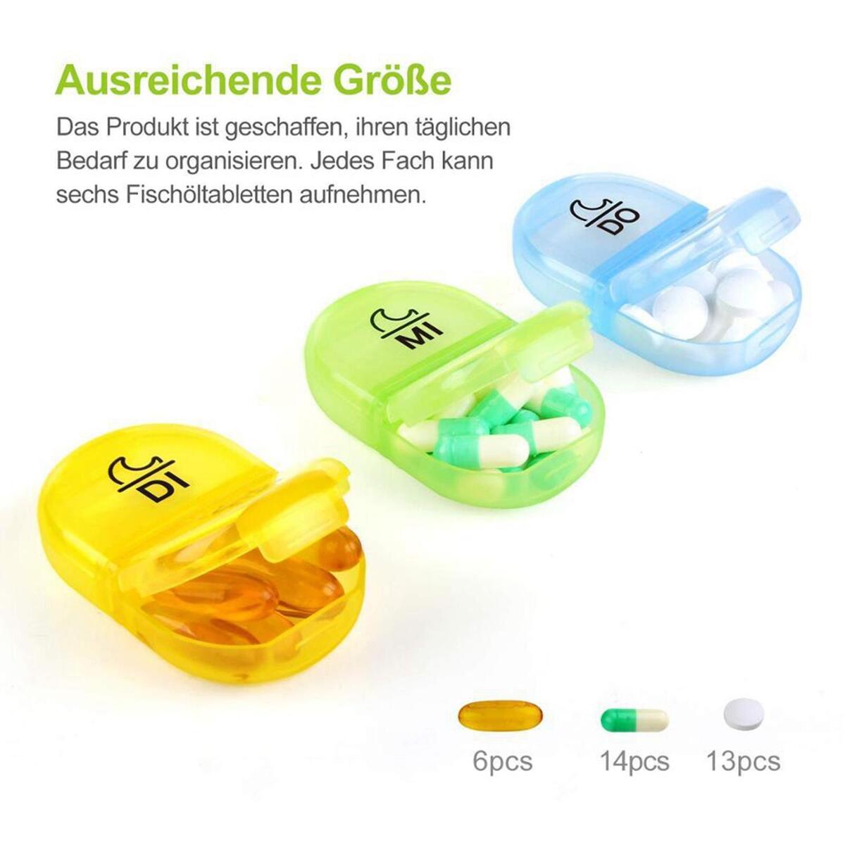 14 Compartment Tablet Organizer Storage Case Container for Office Camping