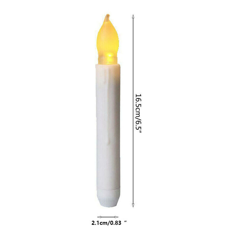 Home Wedding Battery Operated Flameless LED Lights Candle Lamp Candle Light