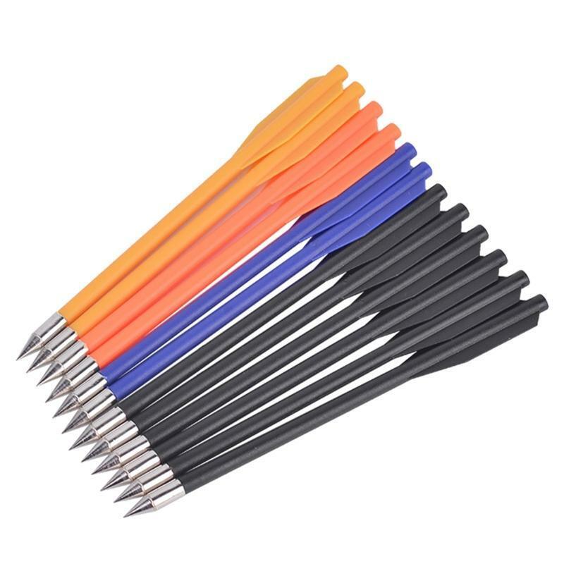 12x Archery Arrow Broadheads Arrow Crossbow Accurate Arrows for Hunting Shooting