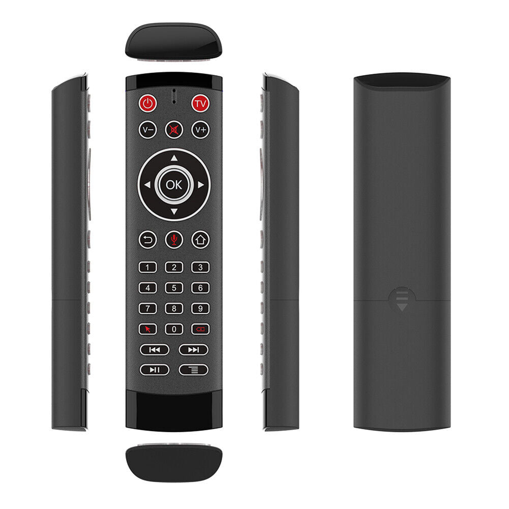 T1 Pro 2.4G Wireless Air Mouse Gyro Remote Control Voice for Android TV Box