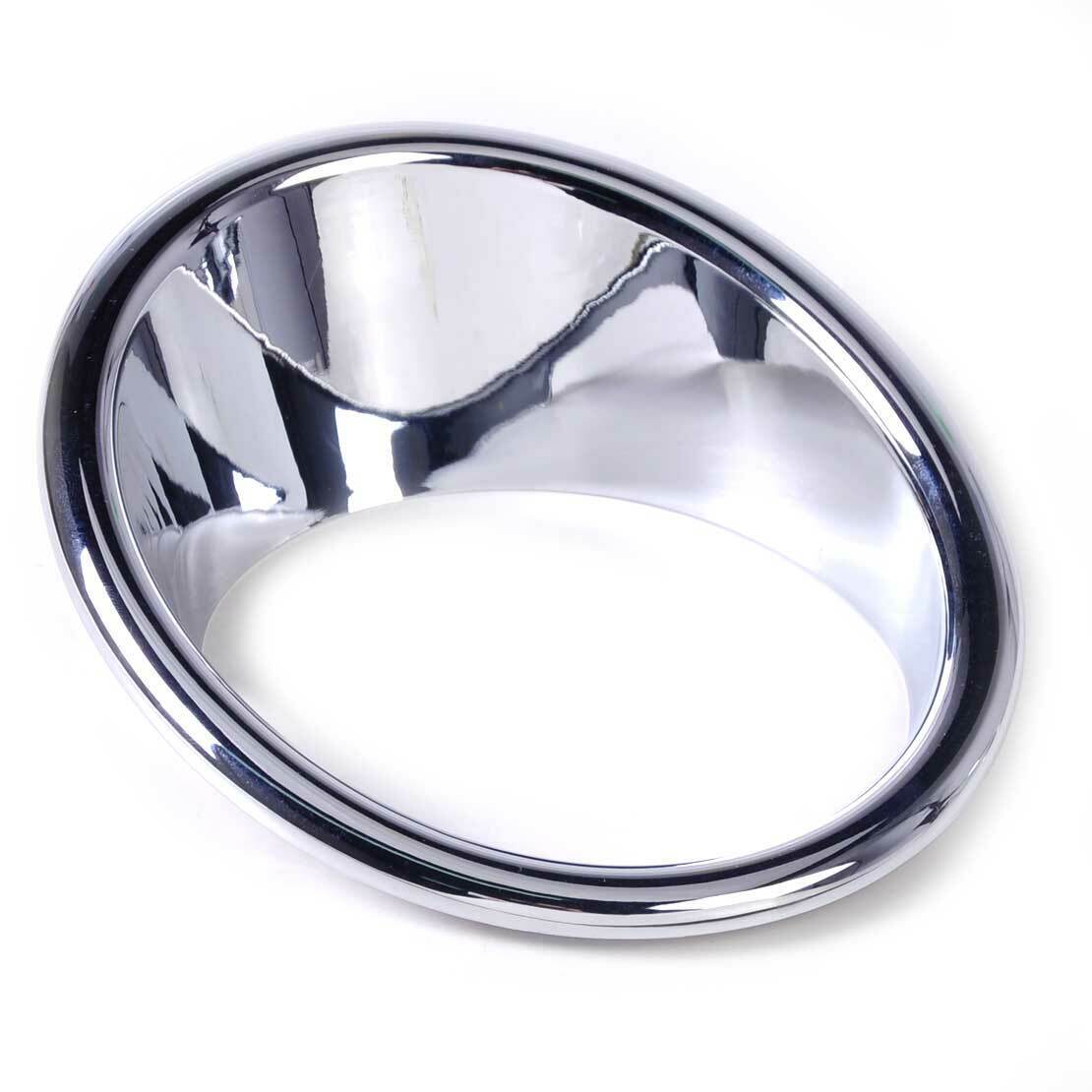 2x Chrome Plated Cover Trim Fit For BMW X5 F15 2014 2015 Front Fog Light Lamp Li