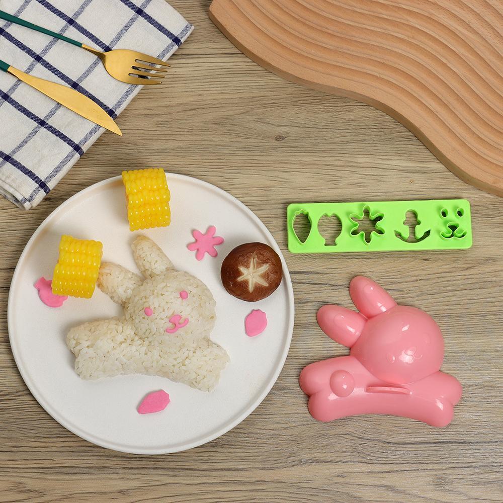 Tools Bunny Dolphin Cartoon Sushi Tool Embossing Moulds Sushi Mould Rice Mold