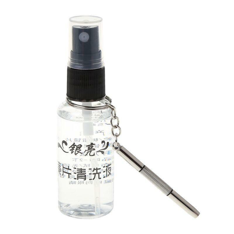 1 Set Glasses Cleaner Repair Kit Cloth Cleaning Screwdriver Portable Screw Tools