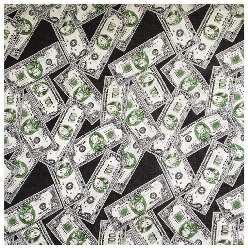 Hip Hop Money Bandana Hair Scarf Wrist Wrap Head Square Scarves Handkerchief