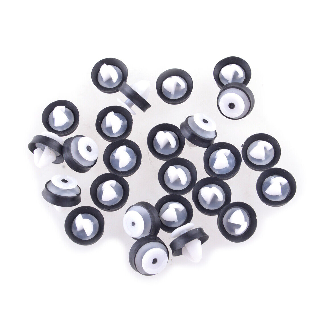 50Pcs Car Front & Rear Door Moulding Retainer with Sealer Fit For Ford Transit
