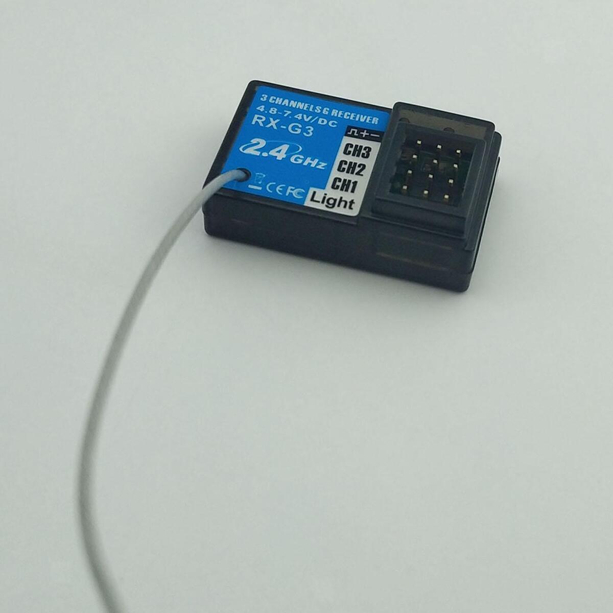 RC Controller Transmitter W/ Waterproof Receiver Remote Control for RC Car