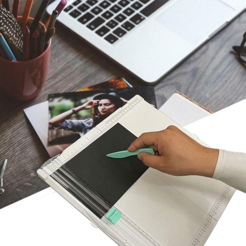 Multifunctional Paper Trimmer Scoring Board 14'' x13'' Foldable Size Adjustable