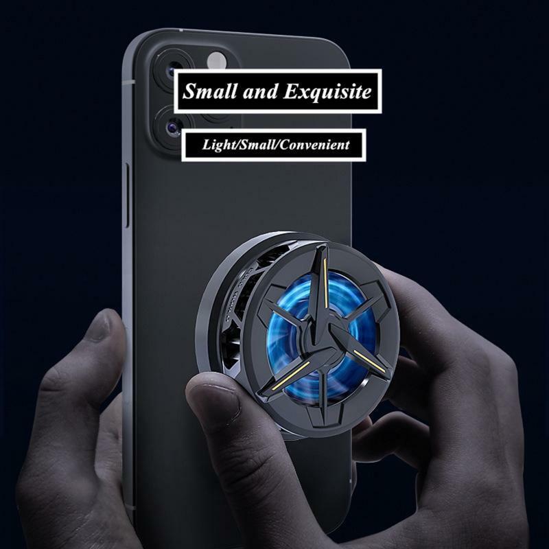Phone Tablet Cooling Fan Semiconductor Magnetic Heat Radiator Mute Cooler Fan