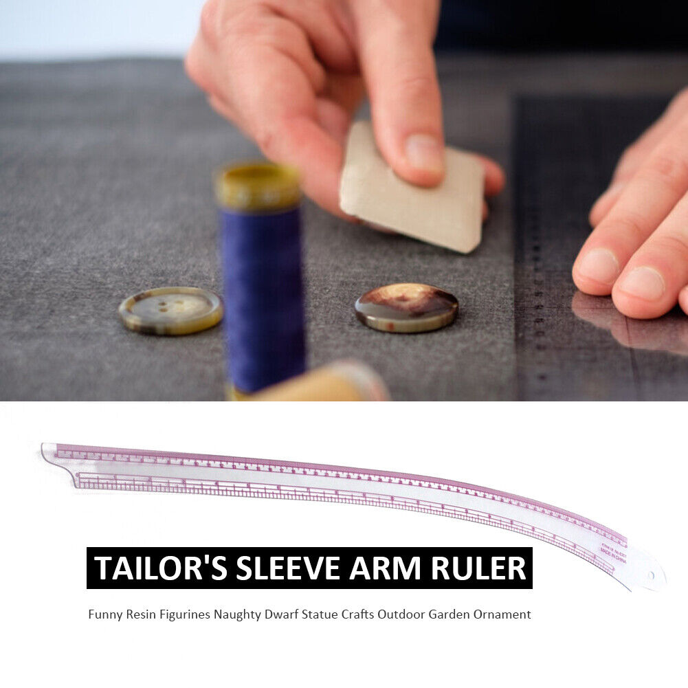 Plastic Tailor Curve Measuring Ruler Sleeve Arm French Curve Sewing Ruler