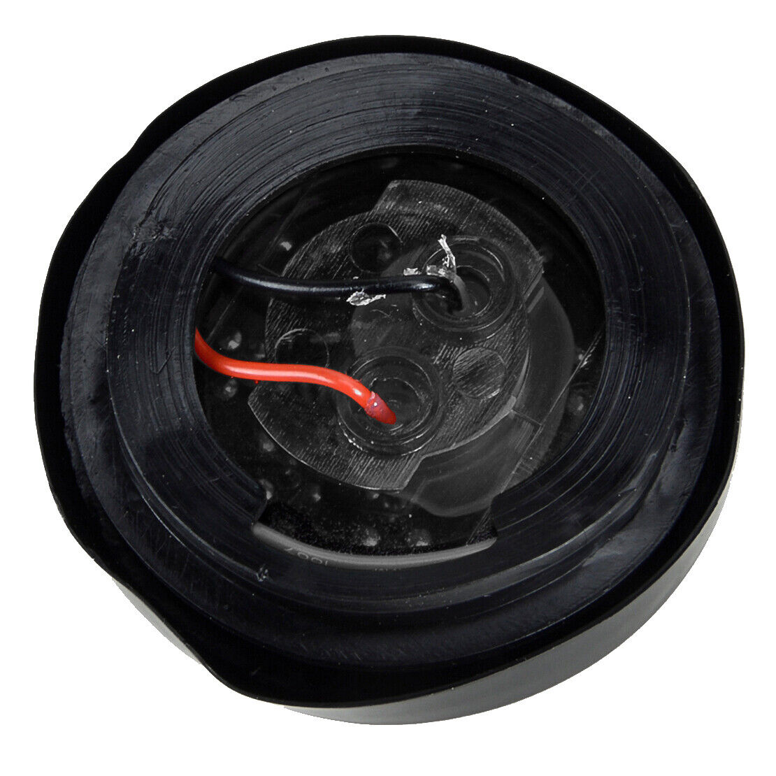 2Pcs 2" Round Red LED Side Marker Light Clearance Part Fit For Truck Trailer Van