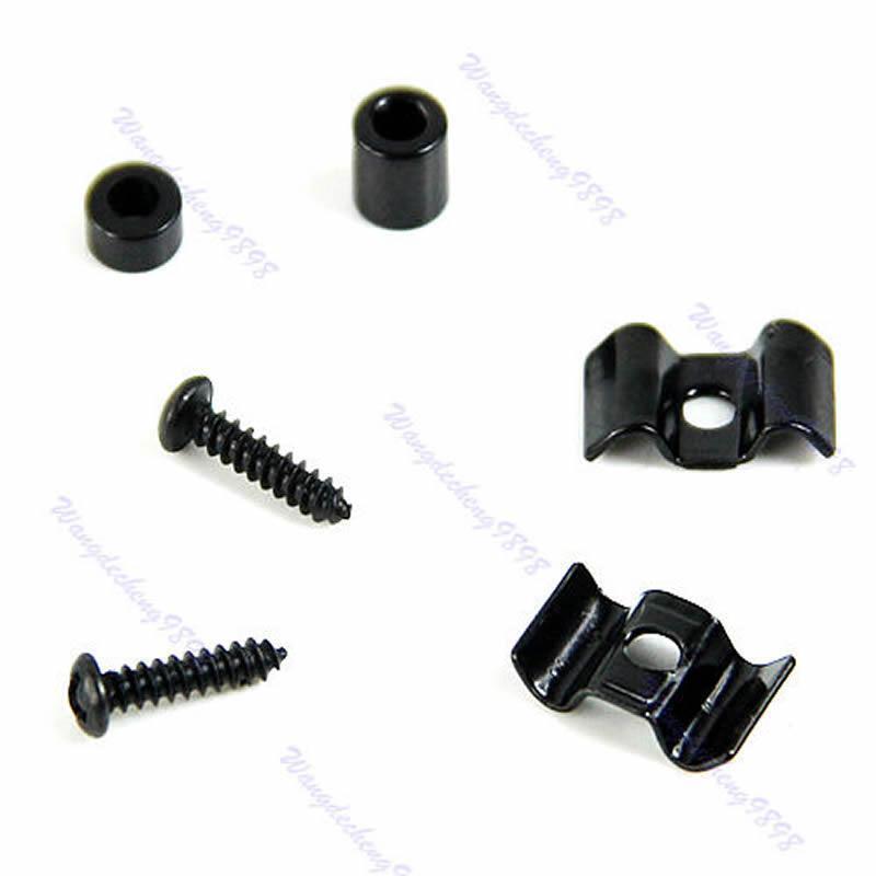 Pair of String Trees For Fender Start OR Guitar Parts Black