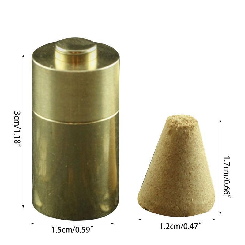 Creative DIY Tower Incense Making Accessories Brass Incense Press Anti Deformed