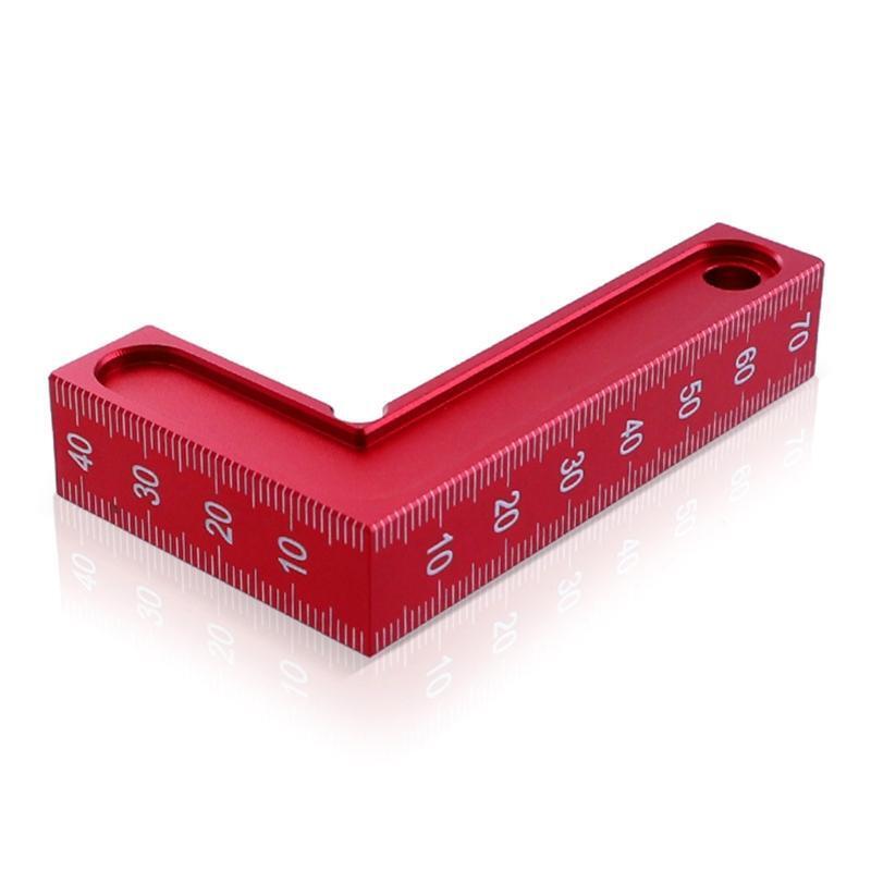 Aluminium Alloy 90 Degree Positioning Squares Right Angle Clamps Woodworking