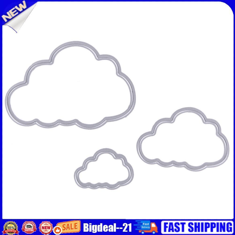 3 Clouds Metal Die Cuts Metal Cutting Dies Scrapbooking Embossing Folder