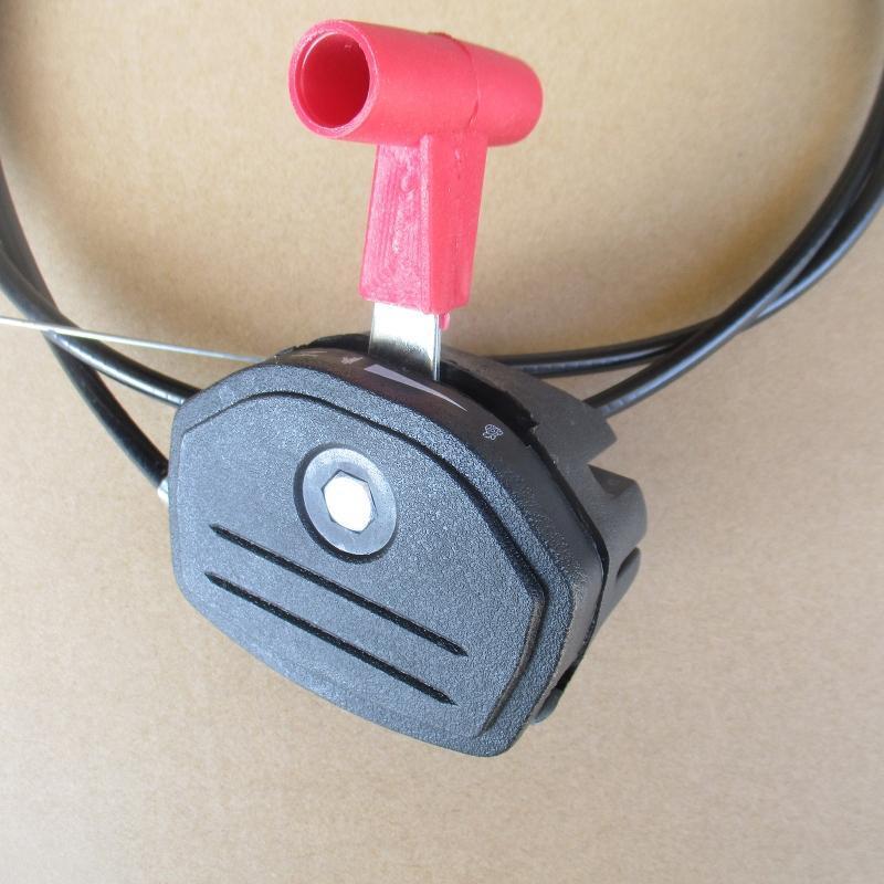 Universal Throttle Cable & Choke Lever for Mower Maintenance Garden Tools