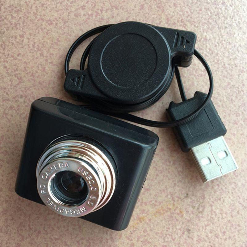 8 Million Pixels Mini Webcam HD Web Computer Camera with Microphone for Desktop