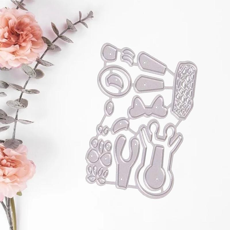 Cute Cartoon Giraffe Cutting Die Stencil for DIY Paper Crafts Photo Album Decor