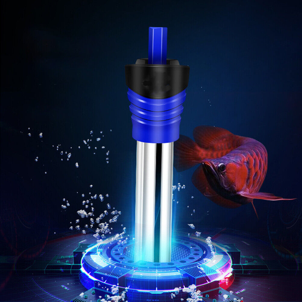 Stainless Steel Fish Tank Heating Rod Automatic Temperature Heater (50W)