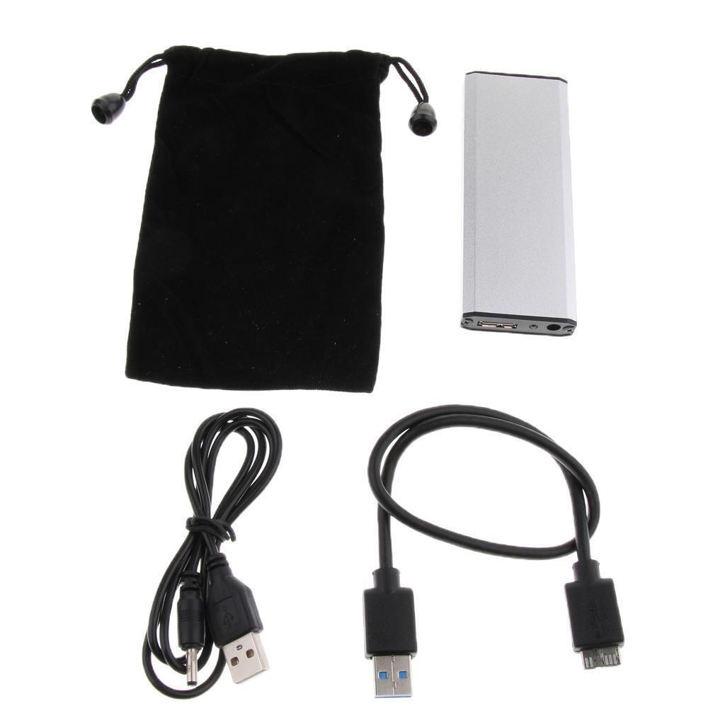 For  Pro 2012 SSD  Case USB 3.0 to 17+7 pin HDD Enclosure