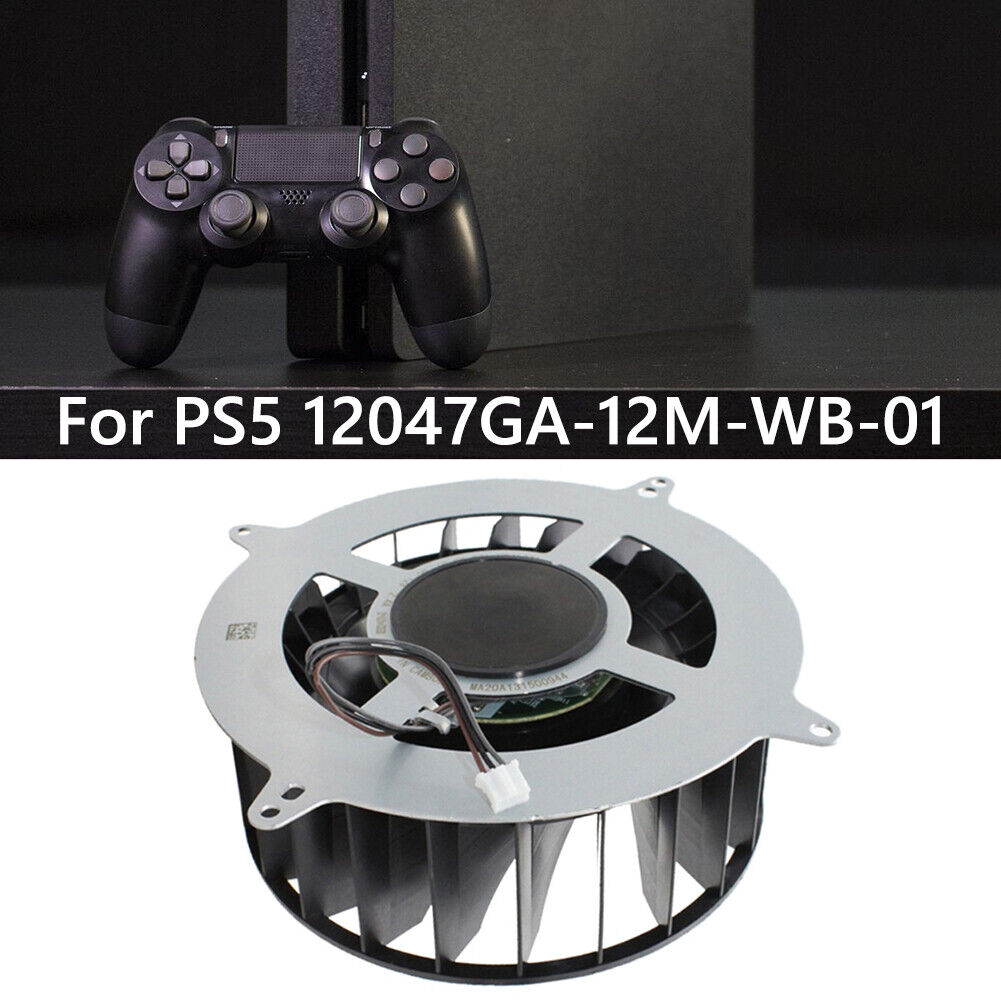 Internal Cooling Fan for PS5 12047GA-12M-WB-01 DC12V 23 Blade Cooler Fans