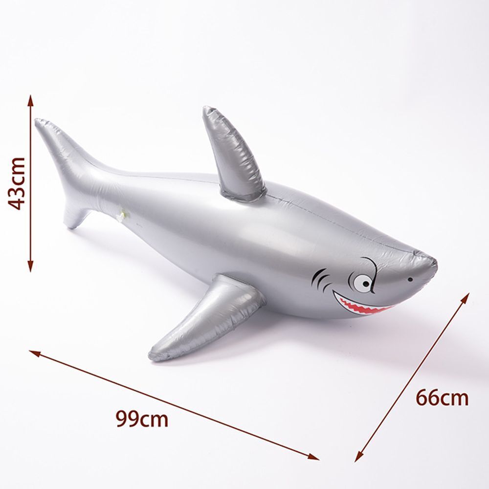 Inflatable Shark Floats Bath Seat Float Swim Trainer Kids Swimming Ring