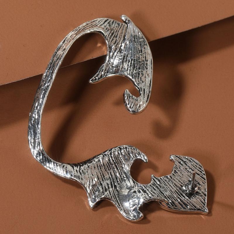 8Pieces Elf Ear Cuffs Clip on Earrings Wing Filigree Elven Earrings for Women
