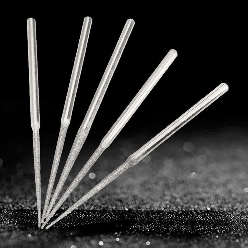 5 Pcs/set Spherical Head Diamond Grinding Bits Rotary Tools Woodworking