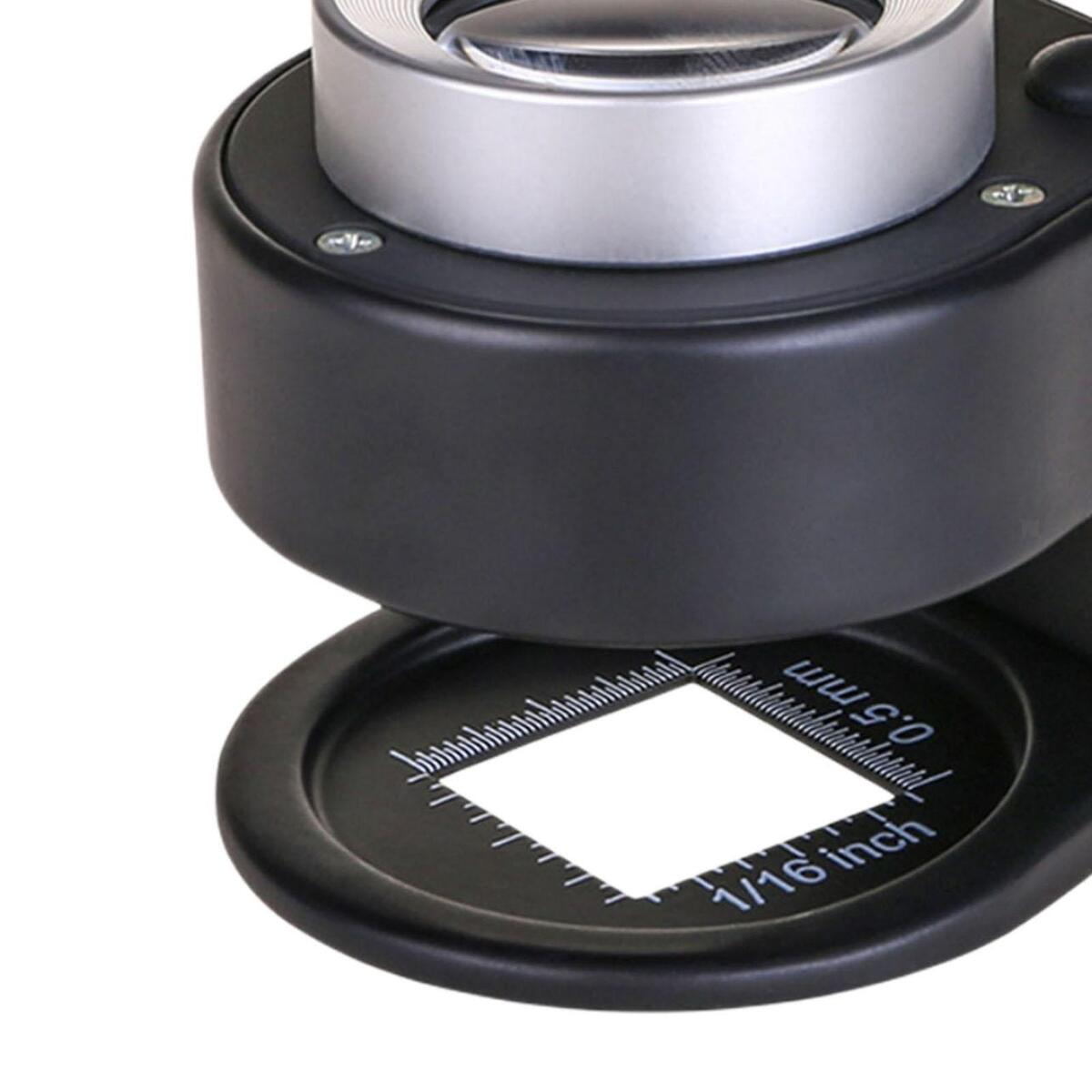 30x Loupe  Magnifying  Money Detector Lamp Desktop for Jewelry