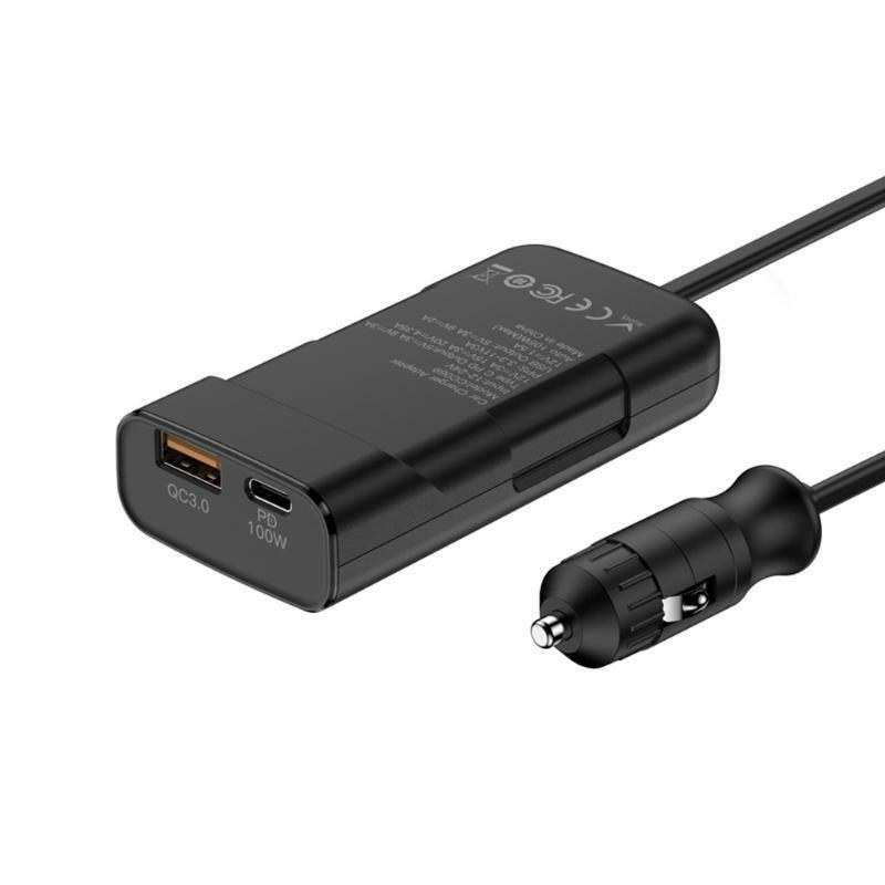 PD QC3.0 Car Charger Can Charge Your USB Type-C Phone or Tablet at Up to 118w