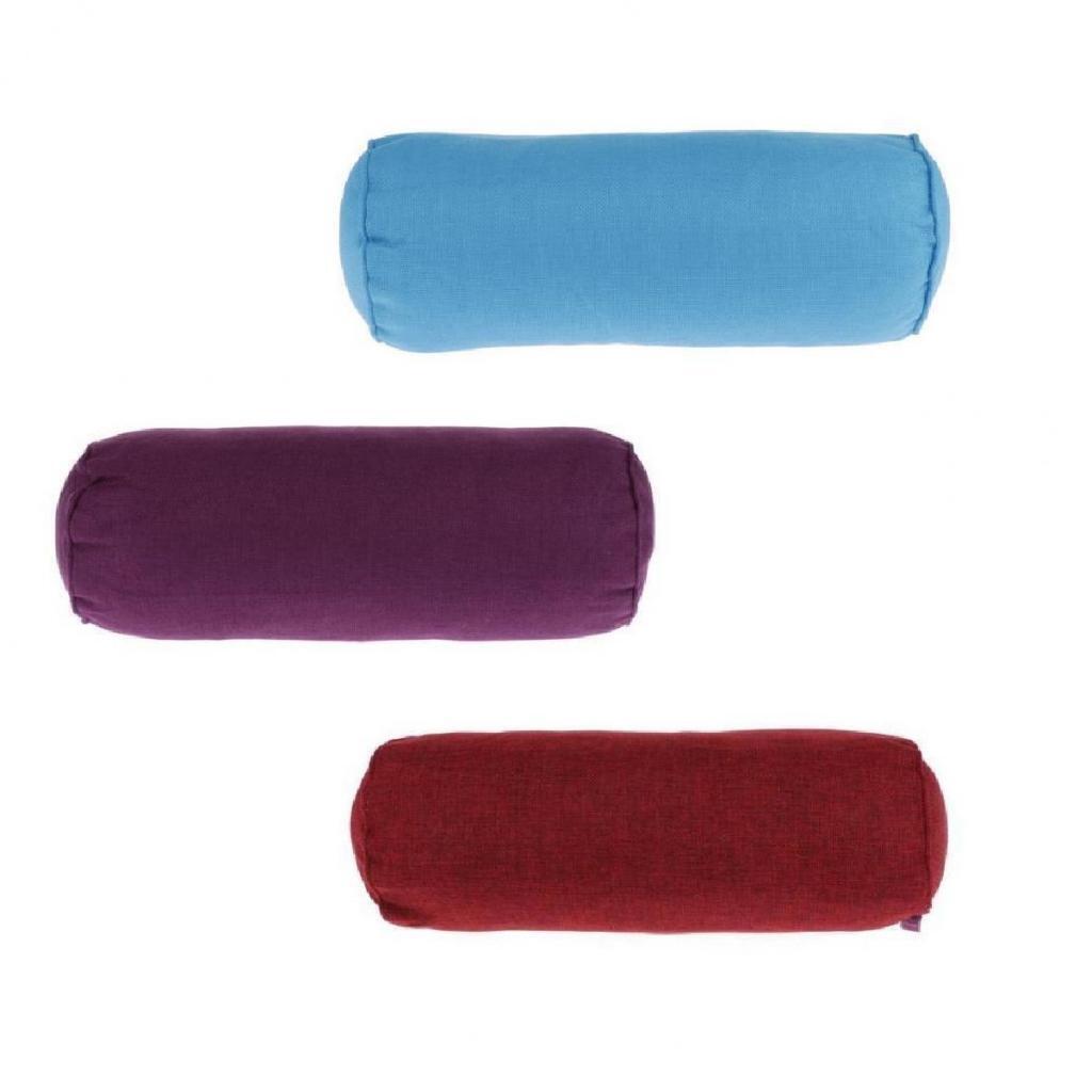 2Pcs Soft Neck Roll Bolster  Round Cervical Spine Support Pillo