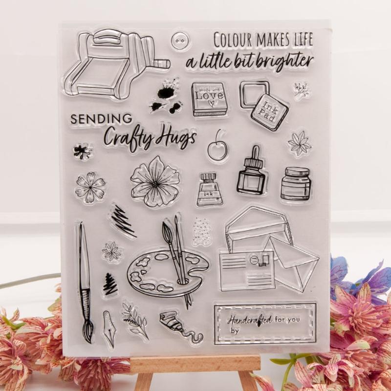 Stationery Silicone Clear Seal Stamp DIY Scrapbooking Embossing Photo Album Card