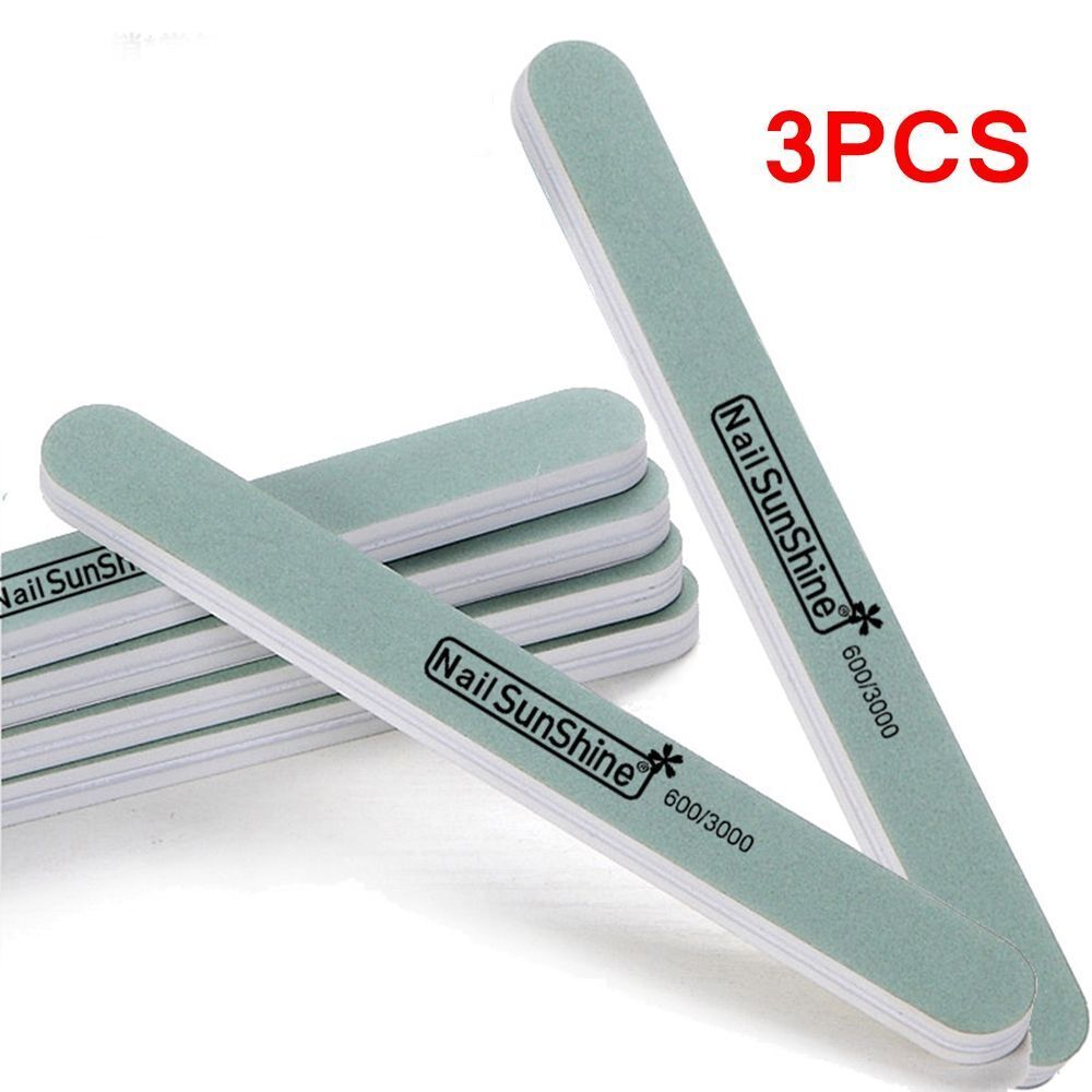Strip Pedicure Double Sided Sanding Buffer Nail Care Nail Files 600/3000