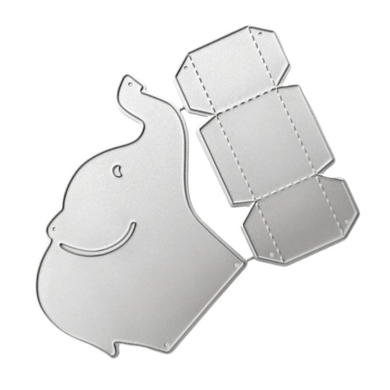Elephant Cutting Dies Stencil Scrapbooking DIY Album Stamp Paper Card