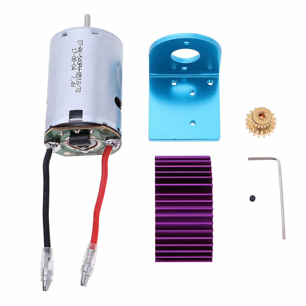 For  12428 12423 1/12 RC Car 540 Motor & Sink &Gear &Seat Combo