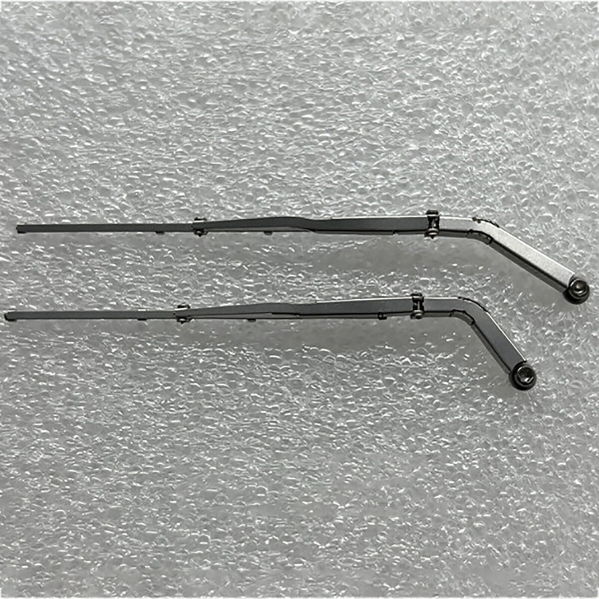 2 PCS Stainless Steel Wiper Simulation Wiper Upgrade for 1/14 Tamiya Scania 770S