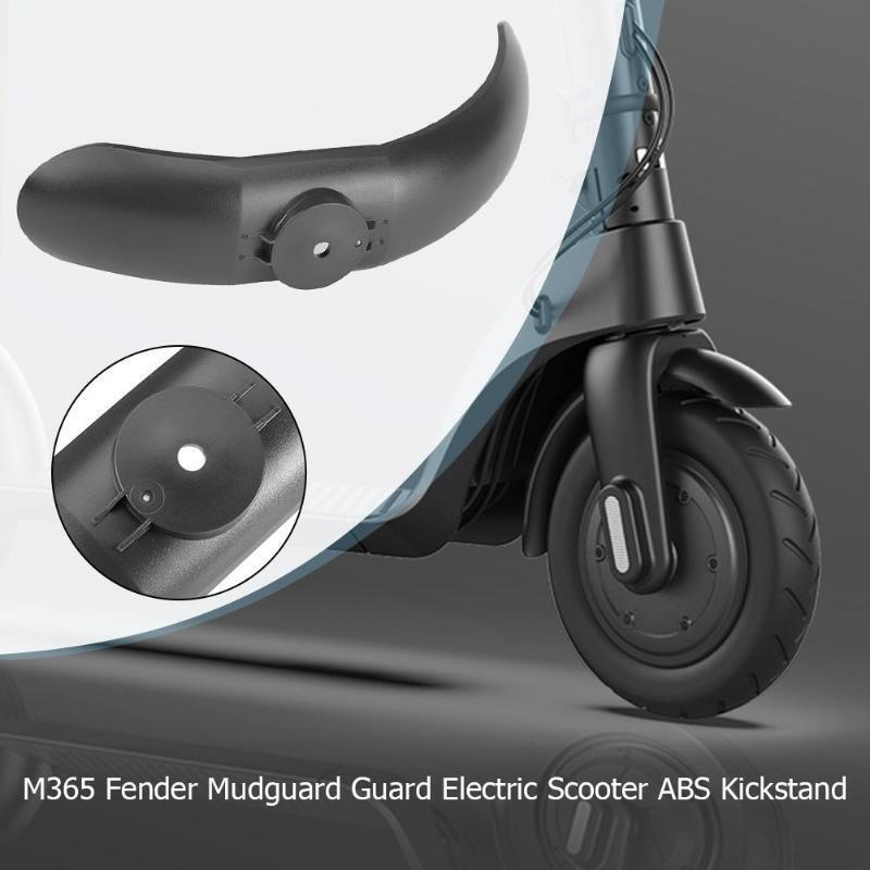 M365 Fender Mudguard Guard Electric Scooter Kickstand (Front Fender Black)