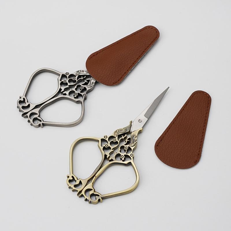 Durable Scissors Sheath Portable Scissors Mini Cover Waterproof Leather Sleeve