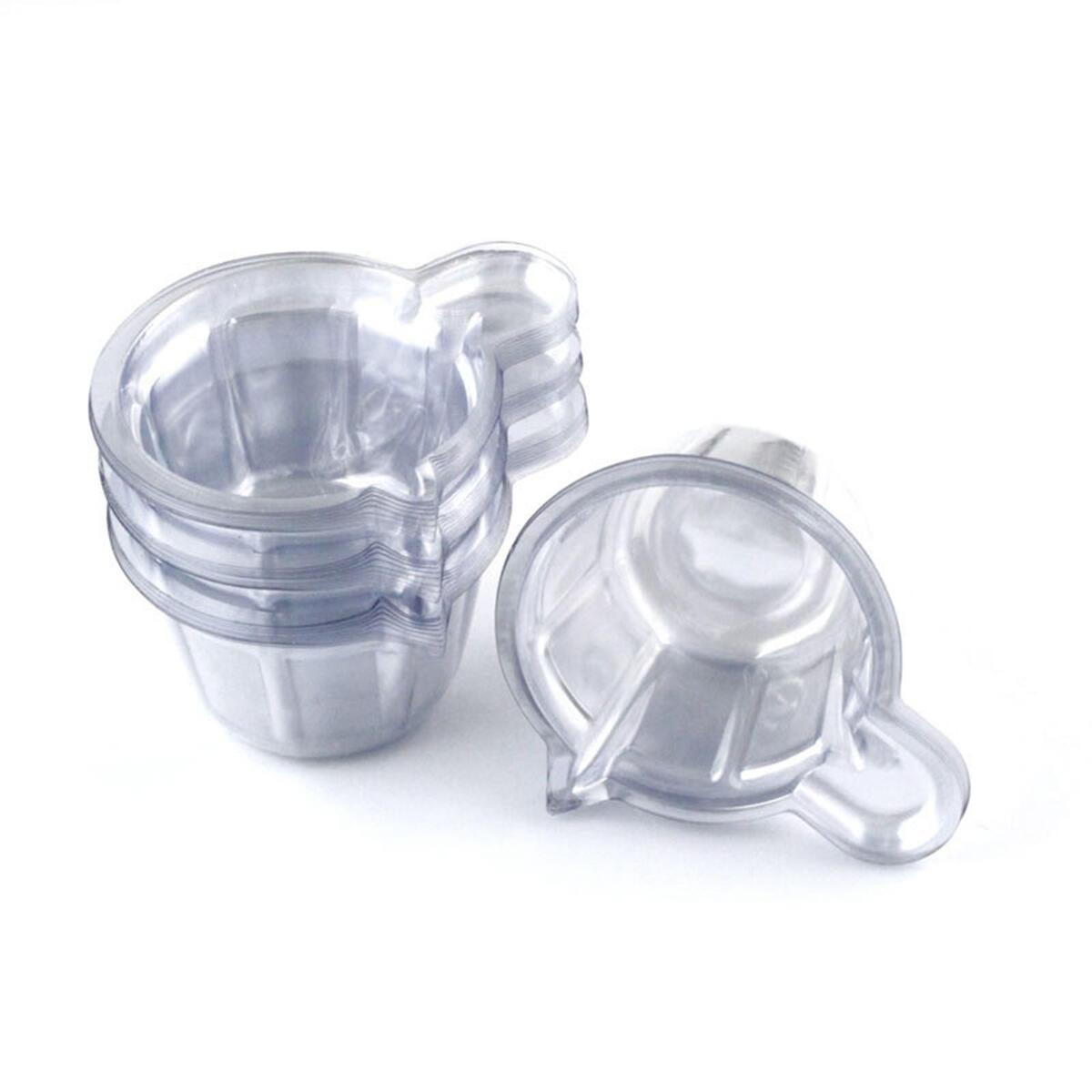 100Pcs Plastic Disposable Cups Dispenser DIY for Epoxy