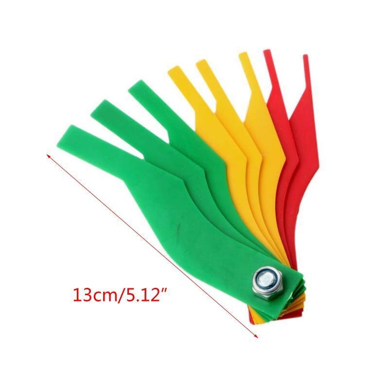 Portable 8 in 1 Automotive Brake Pad Feeler Lining Thickness Gauge Measure Tool