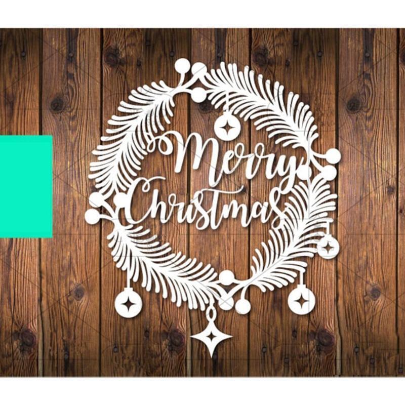 Wreath Metal Cutting Dies Stencil Die Cut DIY Scrapbook Album Paper Card Emboss