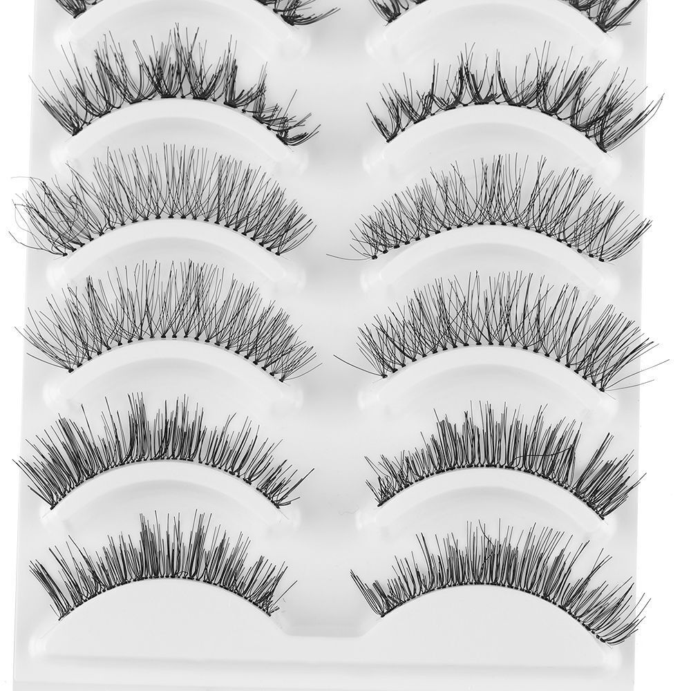 Wispies Thick Long False Eyelashes Natural  Lashes Eye Lashes Extension