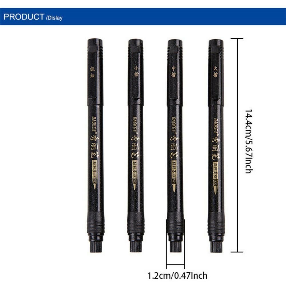 Marker Pen Calligraphy Ink Pen Paintbrush Hand Lettering Drawing Brush