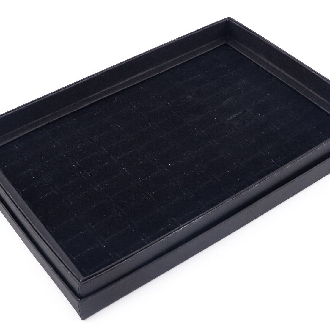 100 Slots Ring Earring Display Case Organizer Jewelry Storage Box Tray Holder li
