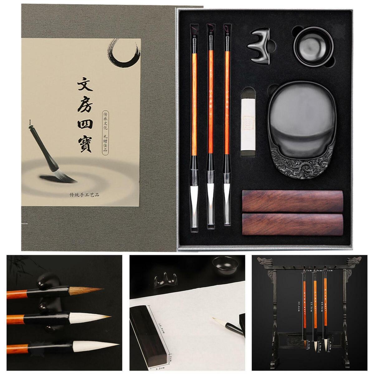 Four Treasures of The Study  Painting Writing Tools for